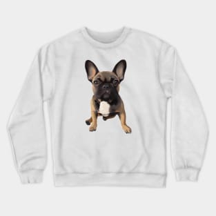 Cute French Bulldog Drawing Crewneck Sweatshirt